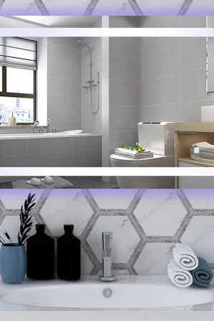 Money Back Guarantee Vanity Art 40" x 28" Frameless LED Lighted Illuminated Bathroom Vanity Wall Mirror With Touch Sensor