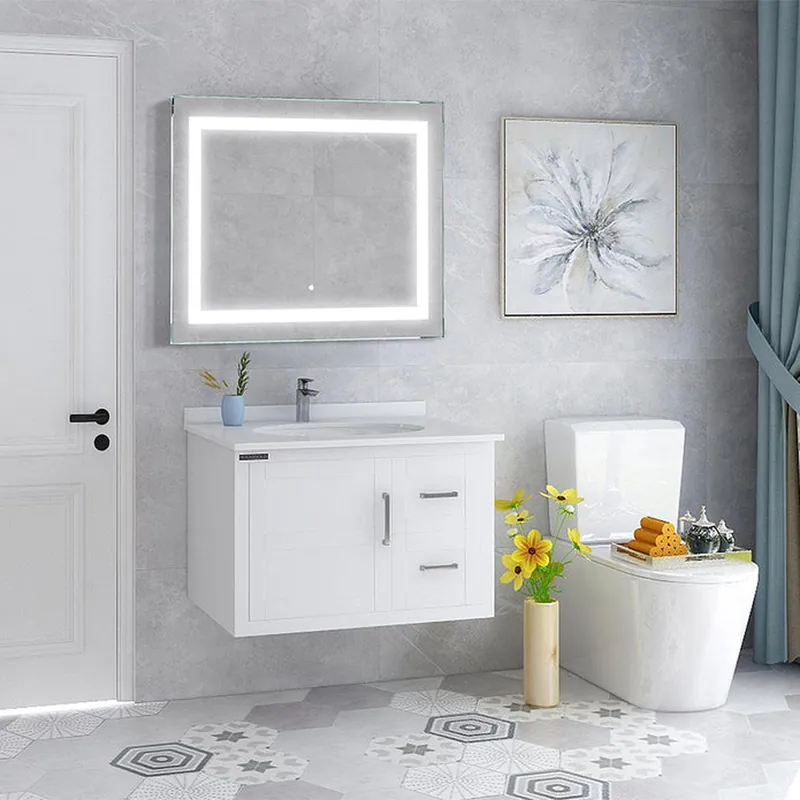 Vanity Art 39" W x 28" H Rectangle LED Lighted Illuminated Vanity Wall Mirror With Touch Sensor Today Only