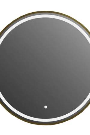 Best Seller Vanity Art 28" Gold Round LED Lighted Bathroom Vanity Wall Mirror With Touch Sensor