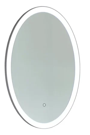 Sale Vanity Art 24" Oval LED Lighted Illuminated Bathroom Vanity Wall Mirror With Touch Sensor