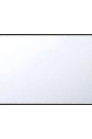 Eurofase Lighting Cerissa 54" x 32" Large Edge-Lit Integrated LED Rectangular Mirror With Black Frame Best Seller
