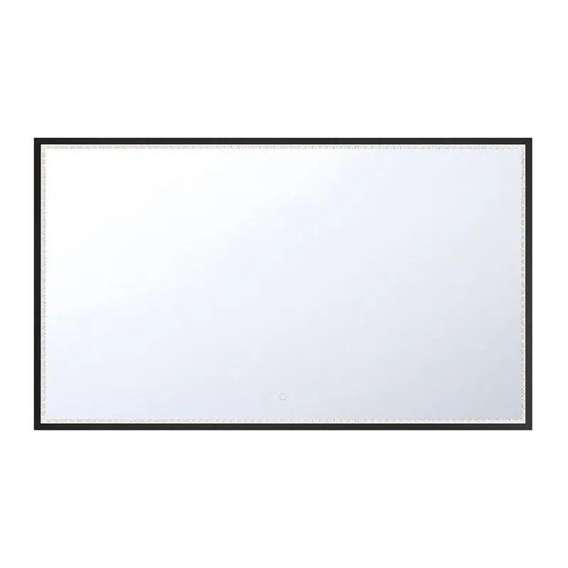 Eurofase Lighting Cerissa 54" x 32" Large Edge-Lit Integrated LED Rectangular Mirror With Black Frame Best Seller