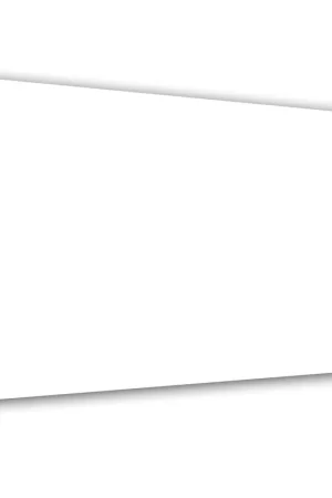 Eviva Sax 48" x 30" Brushed Chrome Metal Framed Bathroom Wall-Mounted Mirror Premium