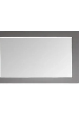 Eviva Aberdeen 72" x 30" Gray Framed Bathroom Wall-Mounted Mirror Markdown