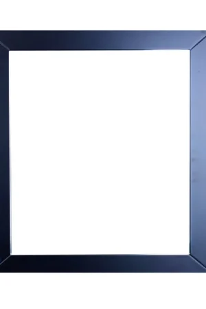Eviva Aberdeen 36" x 30" Espresso Framed Bathroom Wall-Mounted Mirror Popular