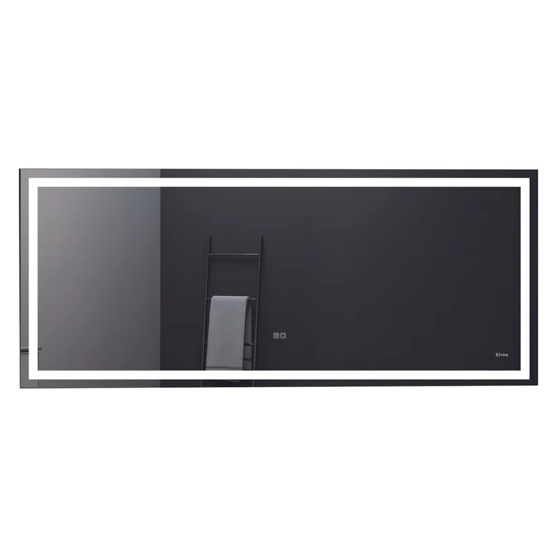 New Release Eviva Lite 60" x 30" Wall-Mounted Bathroom Mirror With Backlit Lighted Led