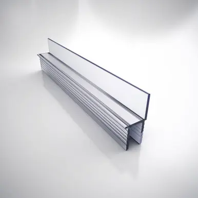 Limited Offer Dreamline 63008000-1930 JT013B, Clear Inline Strike for an Extruded Profile, 76 in. Length, for 3/8 in. (10 mm.) Glass Shower Door