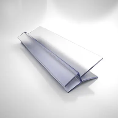 Dreamline 63012060-1067 JT029-6, Clear Bottom Vinyl Sweep with a Deflector, 42 in. Length, for 1/4 in. (6 mm.) Glass Shower Door Bulk Order