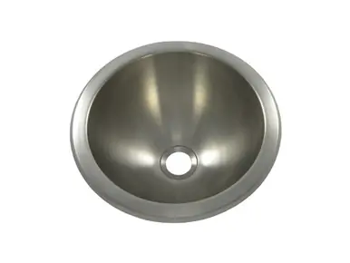 Wholesale Opella 18105.046 12" Round Bar Sink - Brushed Stainless - Undermount or Drop In