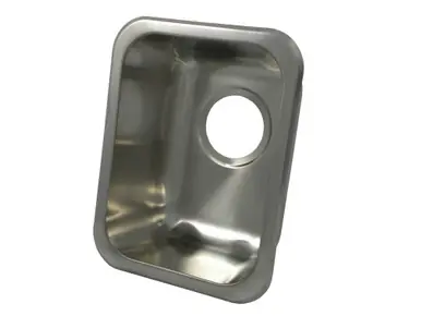 Limited Edition Opella 13200.046 13" x 10" Rectangle Undermount or Drop In Bar Sink - Brushed Stainless Steel