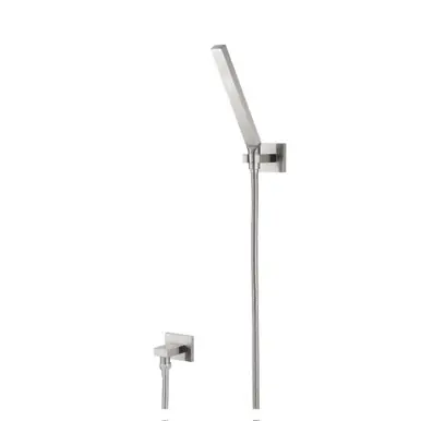Flusso HS1006PN Hand Shower Faucet Set With Wall Elbow, Holder and Hose - Polished Nickel Place Order