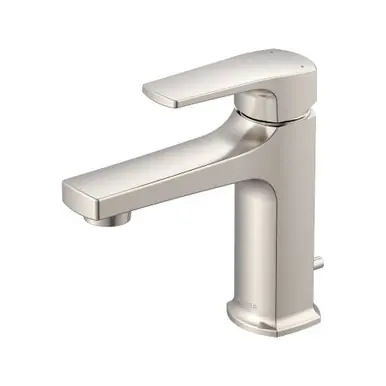 Price Drop Gerber D225070BN Tribune Single Handle Lavatory Faucet Single Hole Mount w/ 50/50 Pop-Up Drain 1.2 - Brushed Nickel