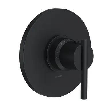 Hassle-Free Returns Gerber D562058BST Parma Single Handle 3/4" Thermostatic Valve Trim Kit - Satin Black