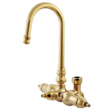 In Demand Kingston Brass ABT200-2 Vintage Gooseneck Tub Faucet Body, Polished Brass