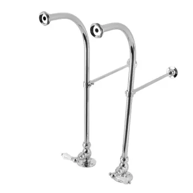 Big Sale Kingston Brass CC451HCL Rigid Freestand Supplies with Stops, Polished Chrome