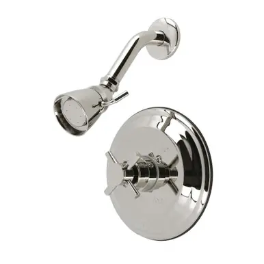Kingston Brass Concord Single-Handle Pressure Balanced Shower Faucet, Trim Only, Polished Nickel - KB2636DXTSO Next Day Delivery