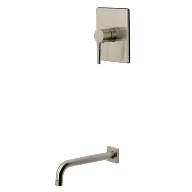 Kingston Brass Concord Single-Handle Pressure Balanced Tub Faucet, Brushed Nickel - KB6348DLTO Buy Today