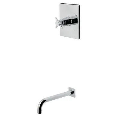 Sale Kingston Brass Concord Single-Handle Pressure Balanced Tub Faucet, Polished Chrome - KB6341DXTO