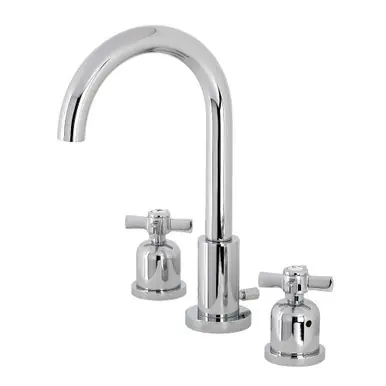 Kingston Brass Fauceture FSC8921ZX Millennium Widespread Two Handle Bathroom Faucet, Polished Chrome Trending