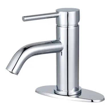Next Day Delivery Kingston Brass Fauceture LSF8221DL Concord Single-Handle Bathroom Faucet with Push Pop-Up, Polished Chrome