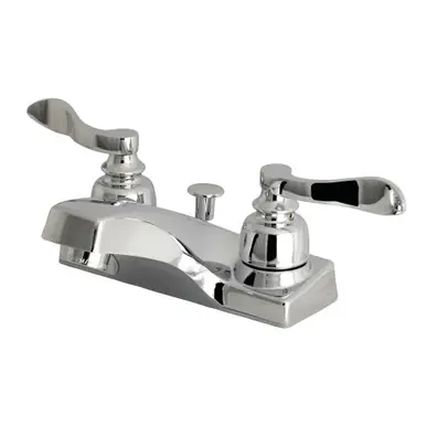 Buy Today Kingston Brass FB201NFL 4 in. Centerset Bathroom Faucet, Polished Chrome