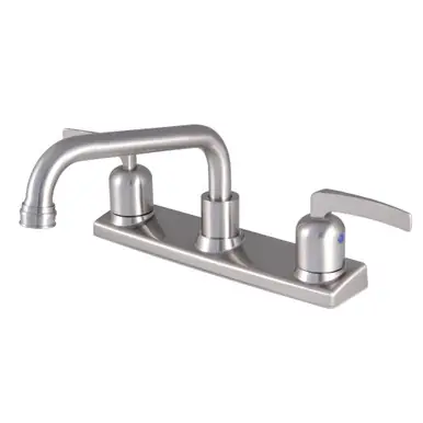 Kingston Brass FB2138EFL Centurion 8-Inch Centerset Kitchen Faucet, Brushed Nickel Order Now