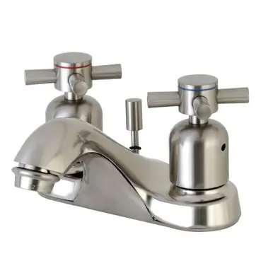Order Now Kingston Brass FB5628DX 4 in. Centerset Bathroom Faucet, Brushed Nickel