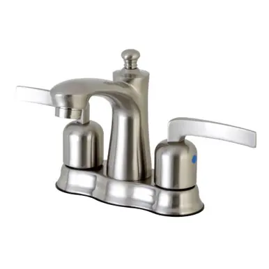 Kingston Brass FB7618EFL 4 in. Centerset Bathroom Faucet, Brushed Nickel In Demand