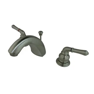 Exclusive Offer Kingston Brass FB958 Widespread Bathroom Faucet, Brushed Nickel