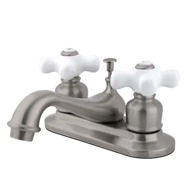 Limited Edition Kingston Brass GKB608PX 4 in. Centerset Bathroom Faucet, Brushed Nickel