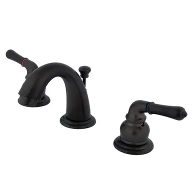Kingston Brass GKB915 Magellan Widespread Bathroom Faucet, Oil Rubbed Bronze Limited Offer