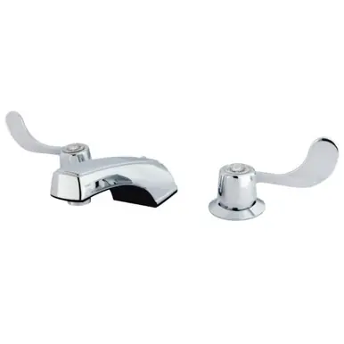 Get Yours Kingston Brass GKB931LP Widespread Bathroom Faucet, Polished Chrome
