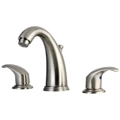 Kingston Brass GKB988LL Widespread Bathroom Faucet, Brushed Nickel Free Delivery