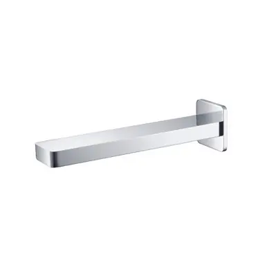 Budget Flusso 196.2300CP Wall Mount Non Diverting Tub Spout - Chrome