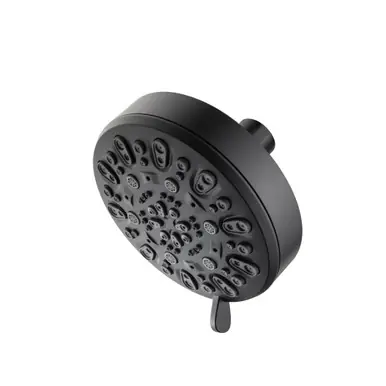 Exclusive Flusso 200.6140MB 6-Function ABS Showerhead - Matte Black