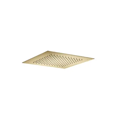 Flusso BLT.15SSB 15" Flush Mount Stainless Steel Showerhead / Rainhead - Satin Brass Direct From Factory