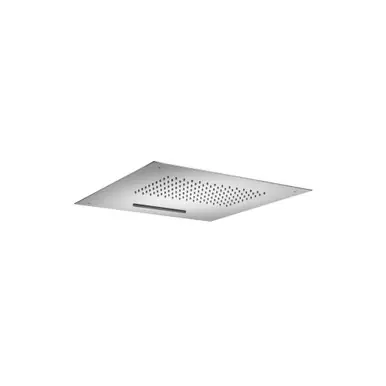 Secure Checkout Flusso CSS.15SCP 15" Stainless Steel Flush Mount Rainhead With Cascade Watefall - Chrome