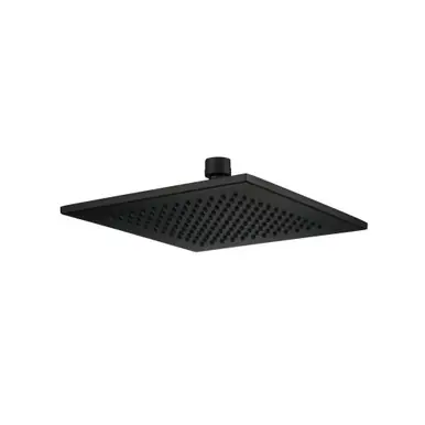 Flusso HS1001AMB 8" Solid Brass Showerhead / Rainhead - Square - Matte Black Latest