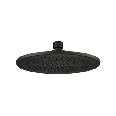 Top Pick Flusso HS1002AMB 8" Solid Brass Showerhead / Rainhead - Round - Matte Black