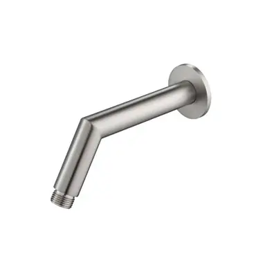 Direct From Manufacturer Flusso HS1030BN Round Shower Arm With Flange - 7" - With Flange - Brushed Nickel