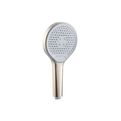 Top Pick Flusso HS6260BN 3-Function ABS Hand Held Shower Head - 125mm - Brushed Nickel