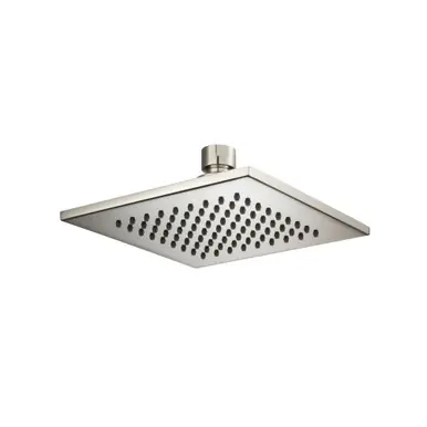 Top Pick Flusso HSB.6SPN 6" Solid Brass Showerhead / Rainhead - Polished Nickel