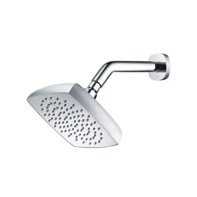 Fast Shipping Flusso RHW.7CCP 7" Rain Head with 8" Arm - Chrome