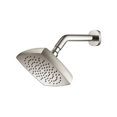 Weekend Sale Flusso RHW.7CPN 7" Rain Head with 8" Arm - Polished Nickel