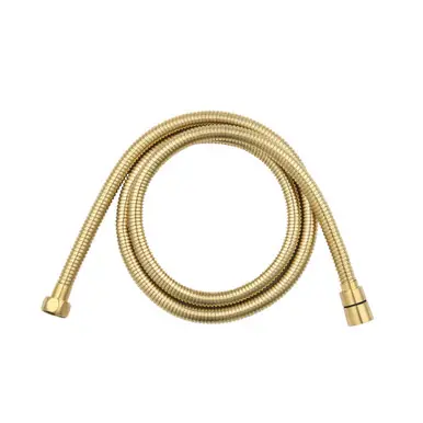 Bulk Order Flusso SP.150EMSB Easy Maneuver Shower Hose - 1.5m - Satin Brass