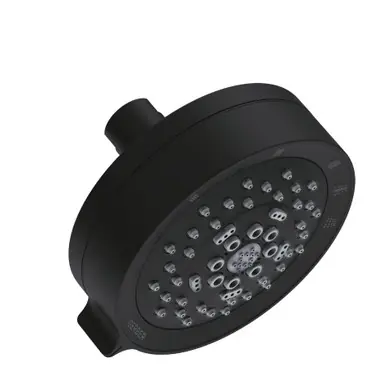 Buy Today Gerber D460064BS Parma 4 1/2" 5 Function Showerhead 1.75gpm - Satin Black