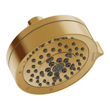 Express Delivery Gerber D460065BB Parma 4 1/2" 5 Function Showerhead 1.5gpm - Brushed Bronze