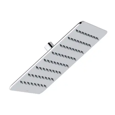 Viral Gerber D460078 Drench Square 10" 1 Function Rain Showerhead 1.75gpm - Chrome