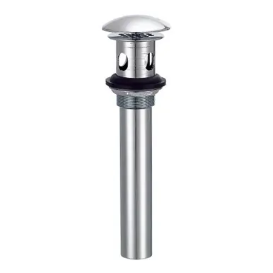 Direct From Manufacturer Gerber D495008 1 1/4" Drain w/ Cover & Grid Strainer With Overflow - Chrome