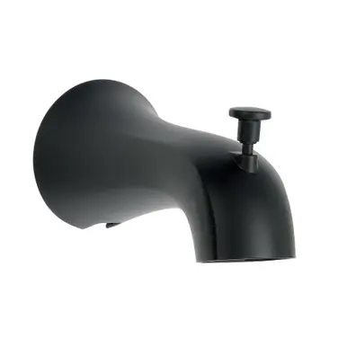 Sale Gerber D606467BS Draper & Vaughn Tub Spout w/ Diverter - Satin Black
